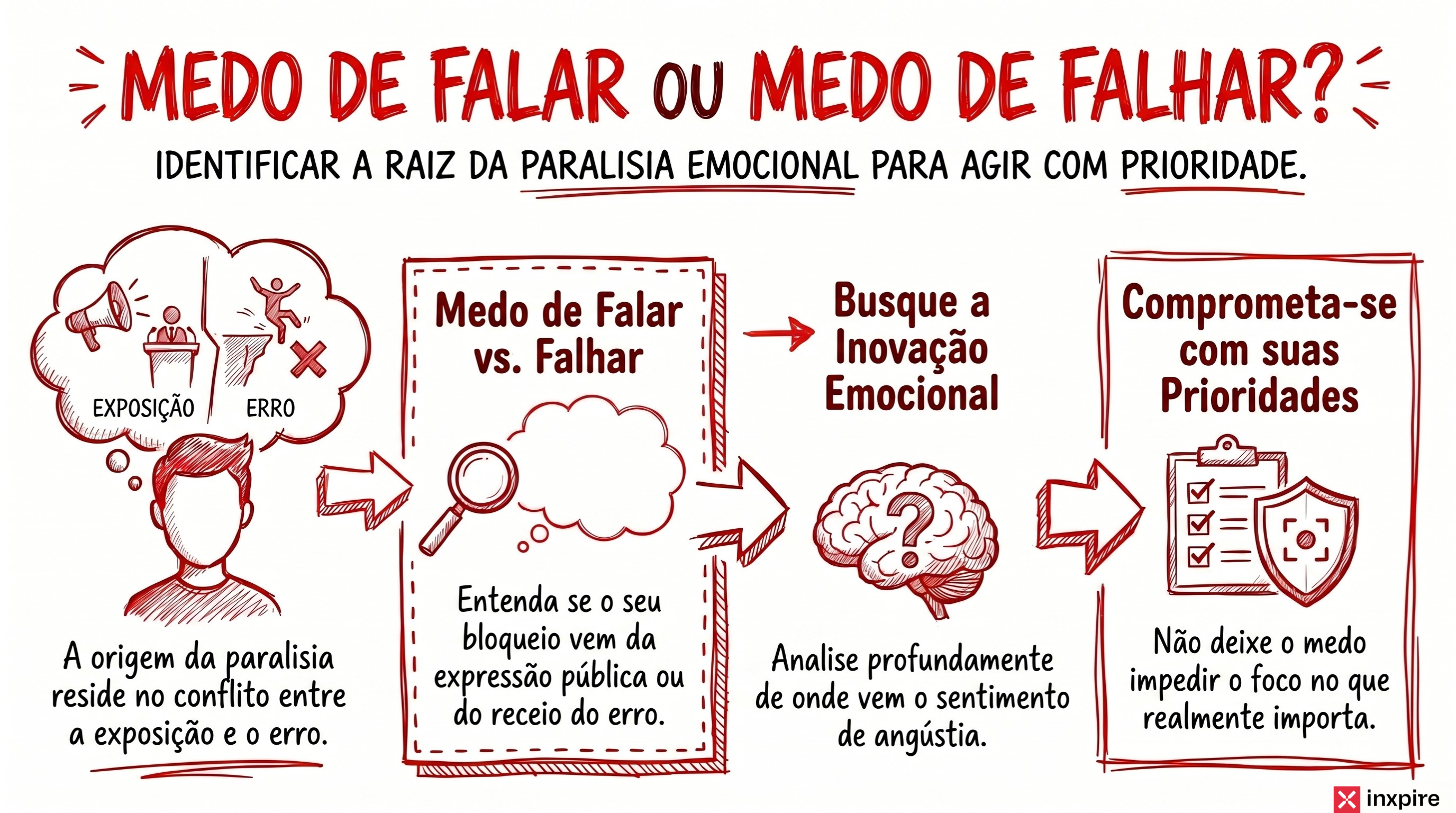 Medo de falar ou medo de falhar? A verdade por trás das travas emocionais na comunicação