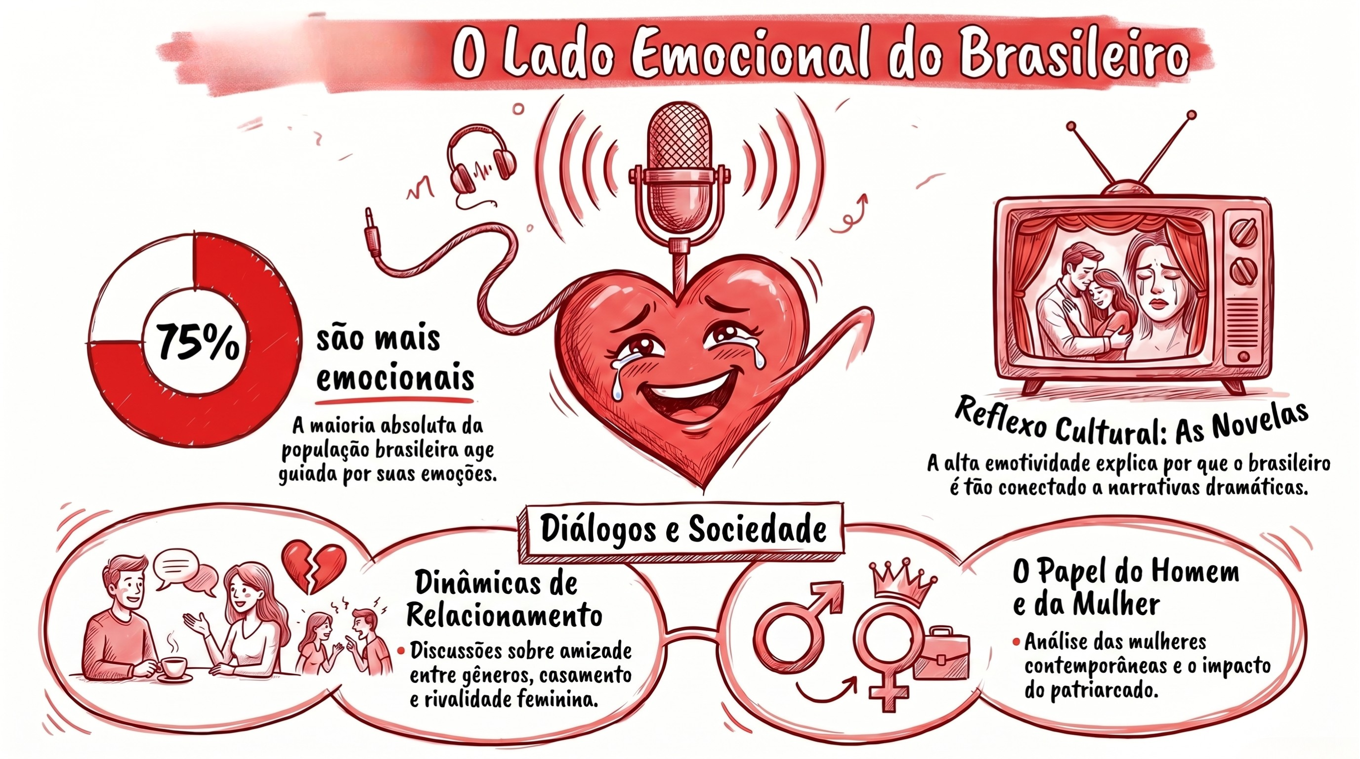75% coração: a ciência por trás do lado emocional Brasileiro