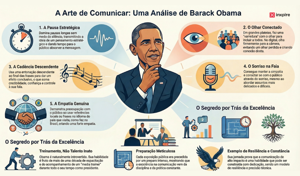 A oratória de Barack Obama: as 5 técnicas de comunicação que fazem dele a maior referência executiva da atualidade