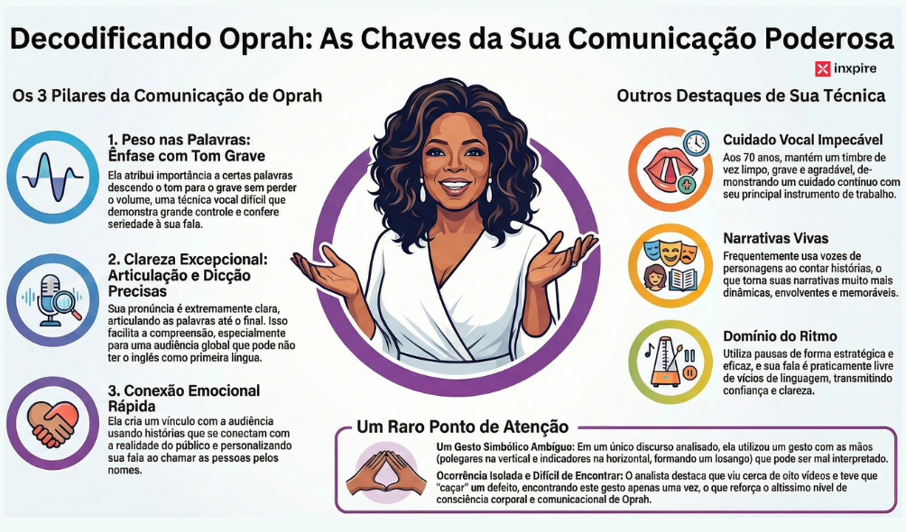 A comunicação de Oprah Winfrey: as 5 técnicas da entrevistadora que faz o mundo se abrir
