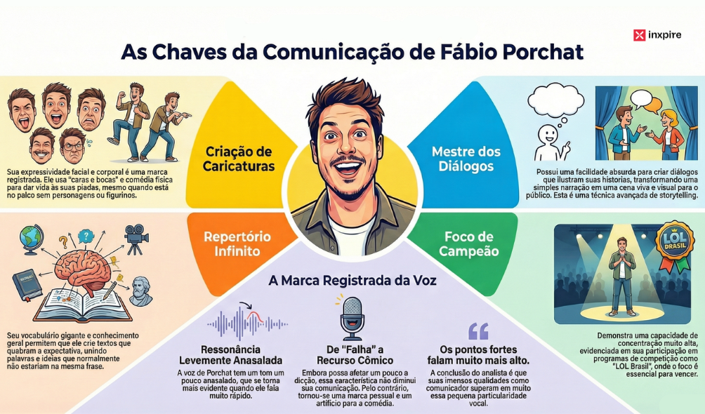 A comunicação de Fábio Porchat: as 5 técnicas do timing cômico que todo executivo deveria roubar